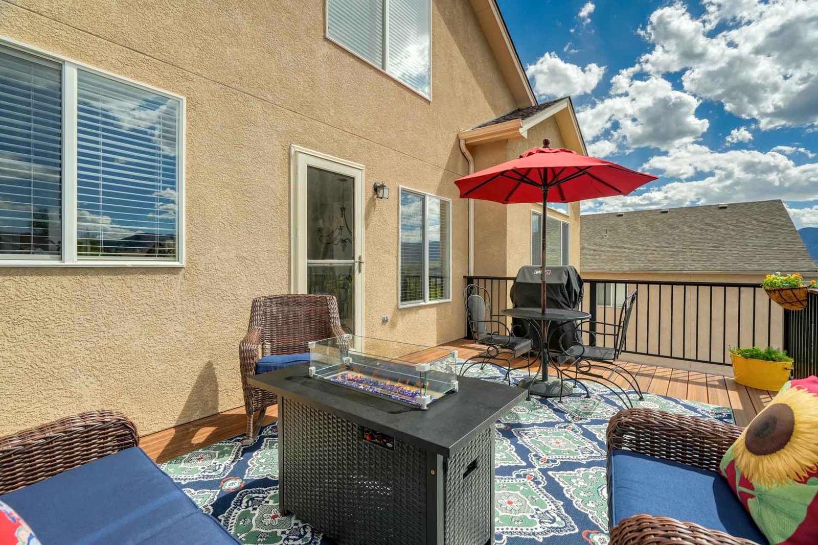 Team from a skilled Outdoor Kitchen Builder in Black Forest CO working on a project